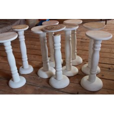 Підставки білі з дерева