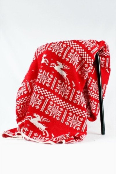 Плед із оленями