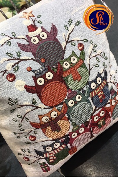 Новорічні подушки