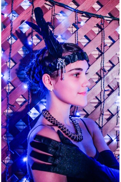 Повязка у стилі Чикаго 30-х