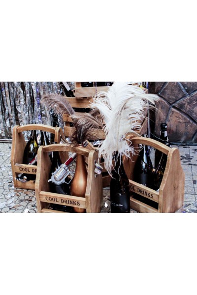 Пляшки золоті/срібні