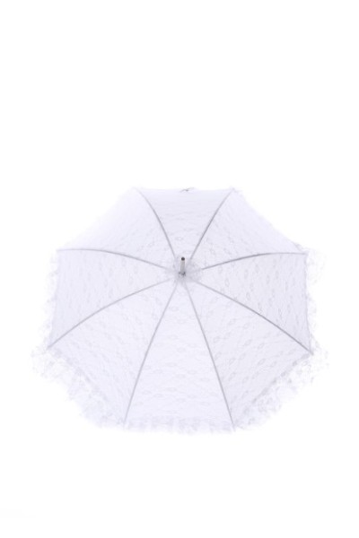 Парасоля біла ажурна