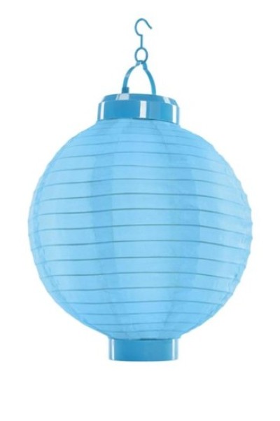 Ліхтар круглий блакитний