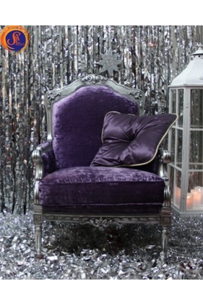 Крісло «Барокко Violet»