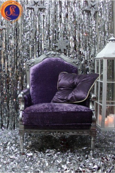 Крісло «Барокко Violet»