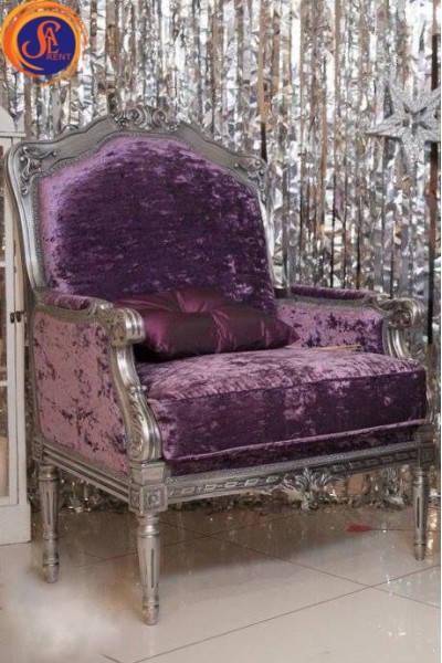 Крісло «Барокко Violet»