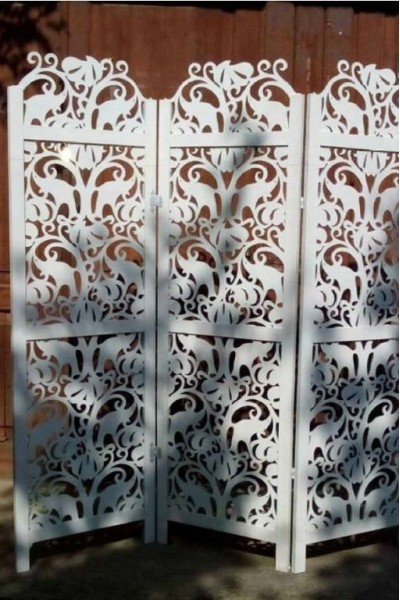 Різьблена ширма