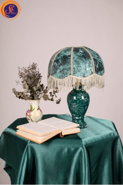 Лампа настольна «Малахіт»