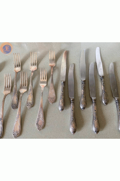 Мельхіорові прибори