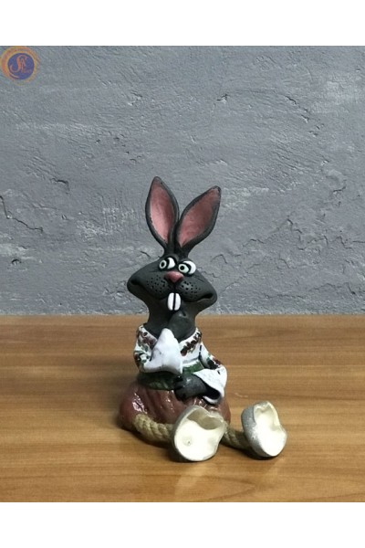 Зайці/коти керамічні