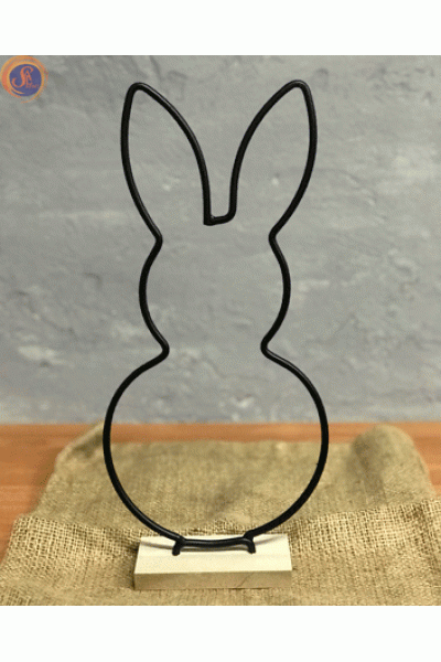 Металевий контурний заєць