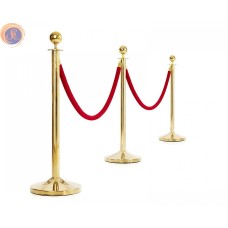 Стовпчик огороджувальний золотий