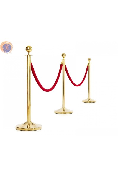 Стовпчик огороджувальний золотий