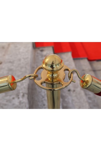 Стовпчик огороджувальний золотий