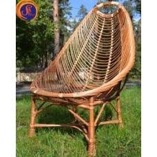 Крісло з лози