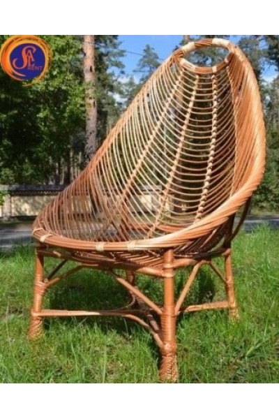 Крісло з лози