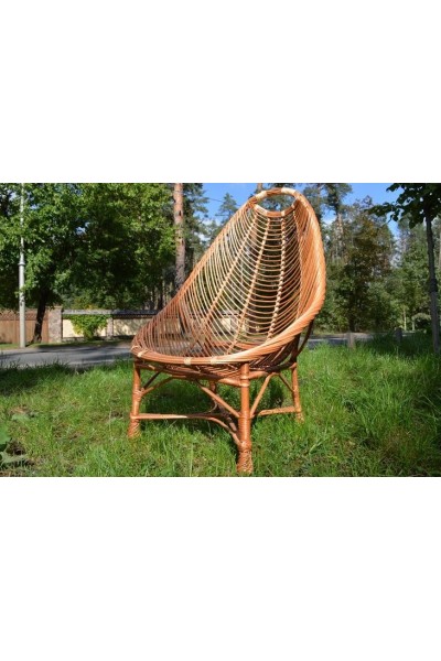 Крісло з лози