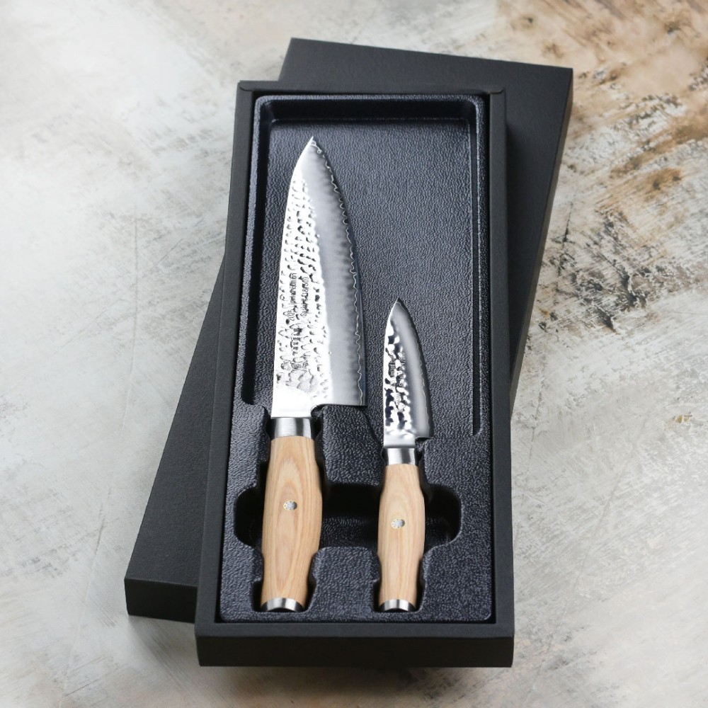 Набір ножів з 3-х предметів, серій KETU Limited edition Yaxell 34900-093 - Фото 5 Набір ножів з 3-х предметів, серій KETU Limited edition Yaxell 34900-093