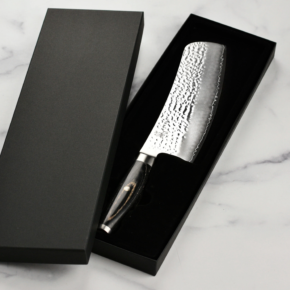 Ніж японський Konata 215 мм дамаська сталь, серія Ketu Yaxell 34929 - Фото 8 Ніж японський Konata 215 мм дамаська сталь, серія Ketu Yaxell 34929