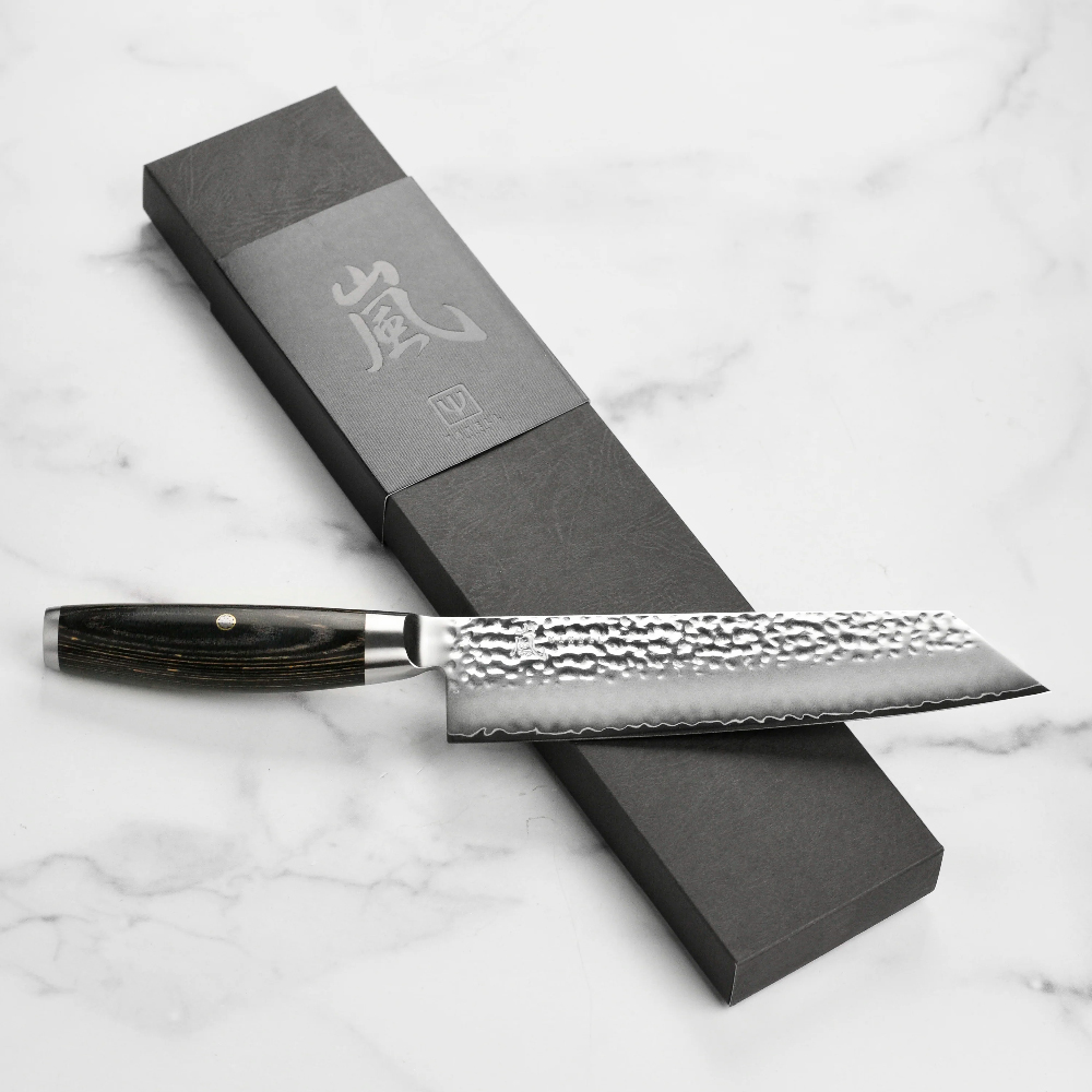 Ніж Кірітсуке 200 мм дамаська сталь, серія Ketu Yaxell 34934 - Фото 3 Ніж Кірітсуке 200 мм дамаська сталь, серія Ketu Yaxell 34934