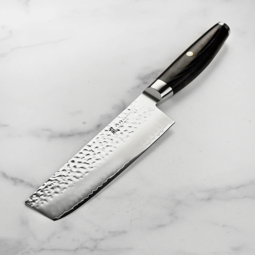 Ніж японський Nakiri 165 мм, серія KETU Yaxell 34944 - Фото 3 Ніж японський Nakiri 165 мм, серія KETU Yaxell 34944