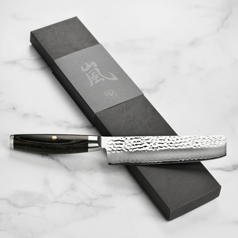 Ніж японський Nakiri 165 мм, серія KETU Yaxell 34944 - Фото 4 Ніж японський Nakiri 165 мм, серія KETU Yaxell 34944