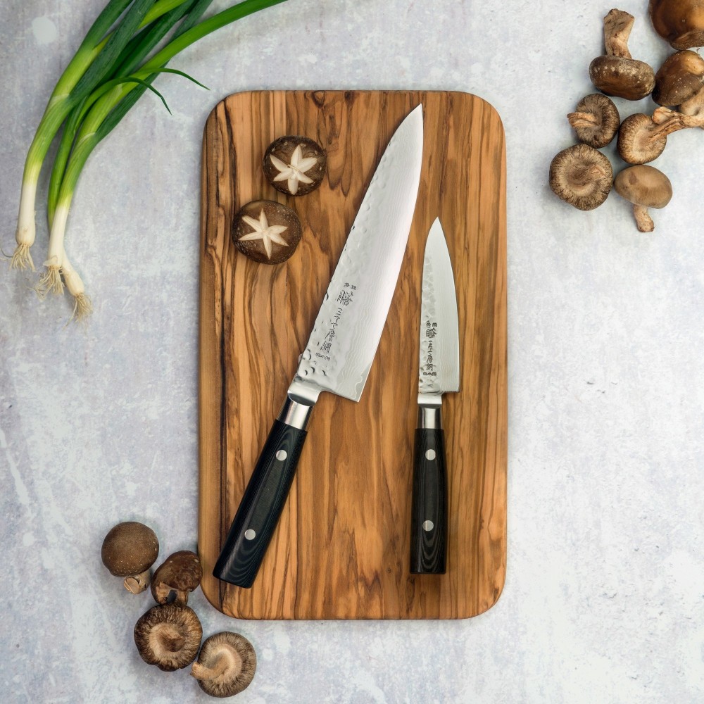 Набір ножів з 2-х предметів, дамаська сталь, серія ZEN Yaxell 35500-902 - Фото 7 Набір ножів з 2-х предметів, дамаська сталь, серія ZEN Yaxell 35500-902