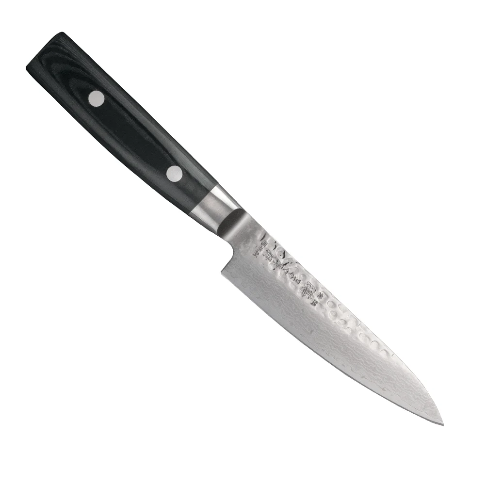 Кухонний ніж 120 мм дамаська сталь, серія ZEN Yaxell 35502 - Фото 1 Кухонний ніж 120 мм дамаська сталь, серія ZEN Yaxell 35502