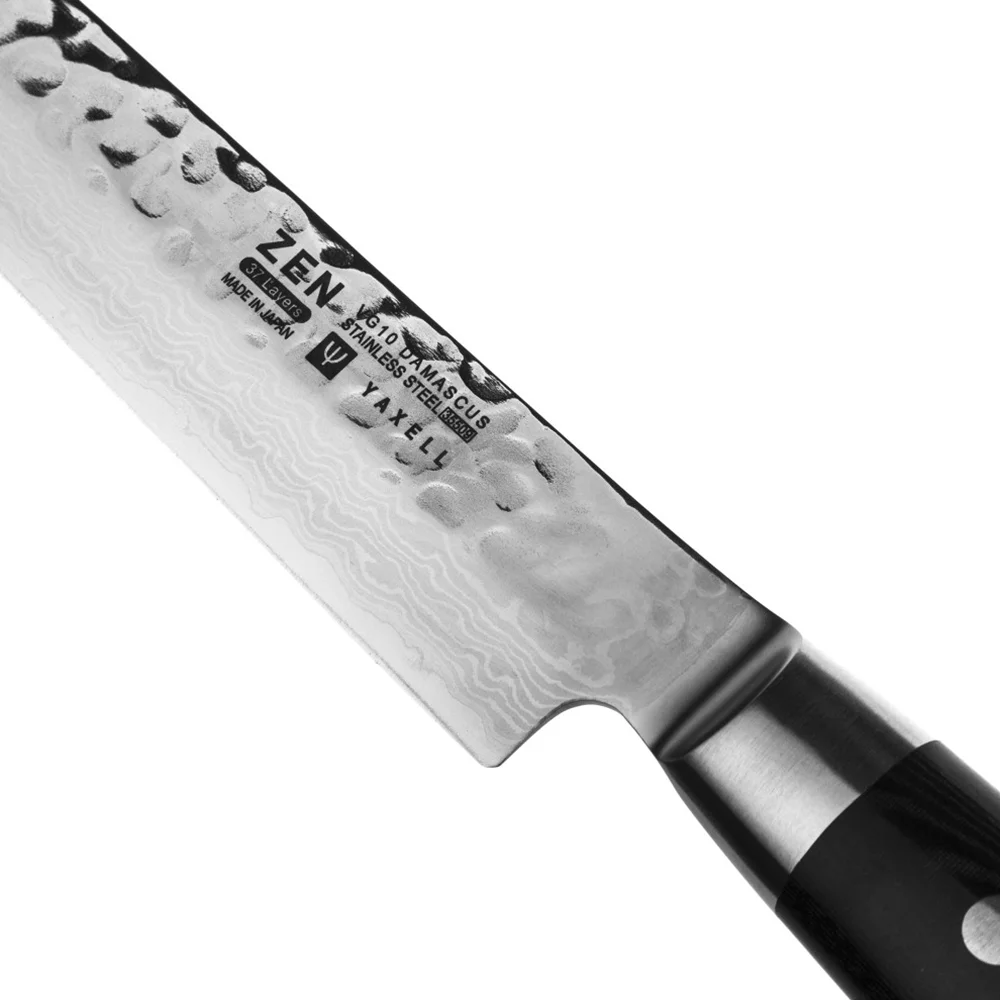 Нож для нарезки 255 мм дамасская сталь, серия ZEN Yaxell 35509ВП - Фото 2 Нож для нарезки 255 мм дамасская сталь, серия ZEN Yaxell 35509ВП