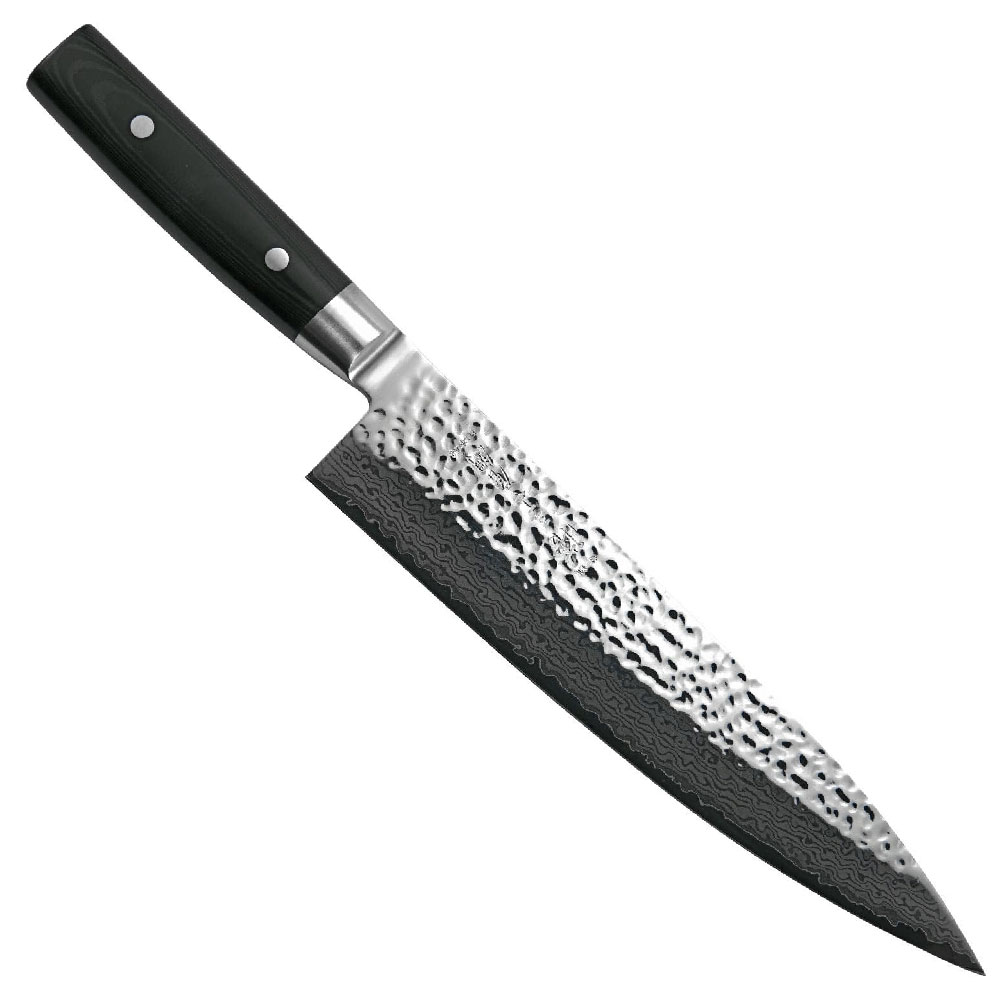 Кухарський шеф-ніж 255 мм дамаська сталь, серія ZEN Yaxell 35510ВП - Фото 1 Кухарський шеф-ніж 255 мм дамаська сталь, серія ZEN Yaxell 35510ВП