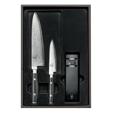 Набір ножів з 3-х предметів, дамаська сталь, серія RAN Yaxell 36000-003