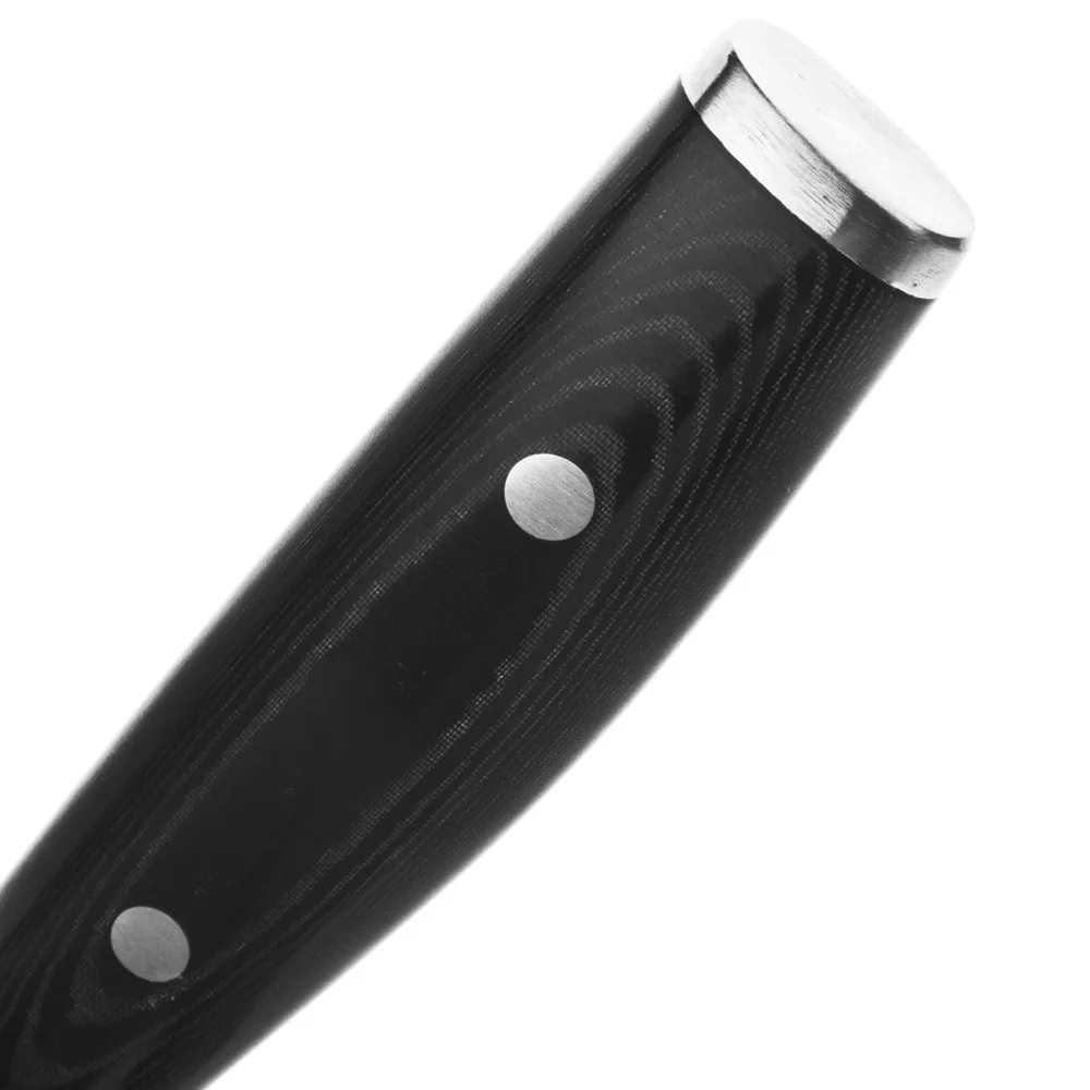 Ніж Сантоку 165 мм дамаська сталь, серія RAN Yaxell 36001G - Фото 3 Ніж Сантоку 165 мм дамаська сталь, серія RAN Yaxell 36001G