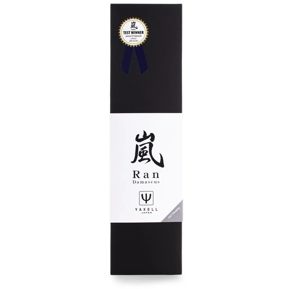 Ніж для чистки овочів та фруктів 80 мм дамаська сталь, серія RAN Yaxell 36003ВП - Фото 5 Ніж для чистки овочів та фруктів 80 мм дамаська сталь, серія RAN Yaxell 36003ВП