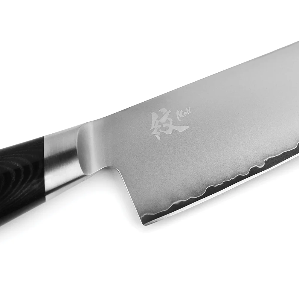 Ніж Кірітсуке 200 мм дамаська сталь, серія MON Yaxell 36334ВП - Фото 2 Ніж Кірітсуке 200 мм дамаська сталь, серія MON Yaxell 36334ВП