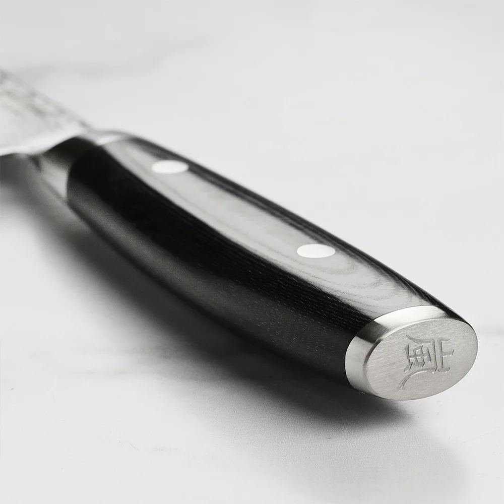 Ніж для хліба 230 мм дамаська сталь, серія RAN PLUS Yaxell 36608 - Фото 3 Ніж для хліба 230 мм дамаська сталь, серія RAN PLUS Yaxell 36608