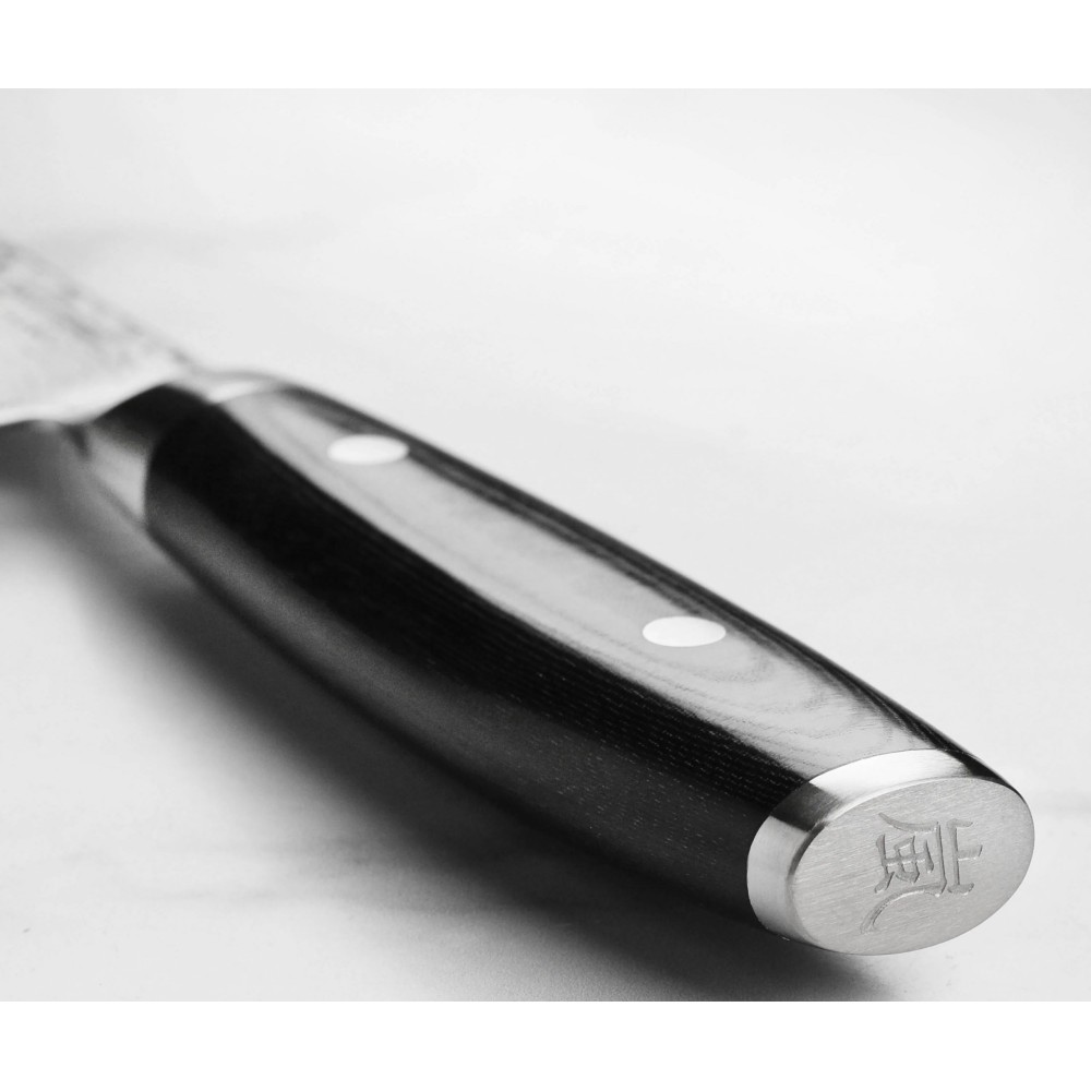 Ніж Накірі 165 мм дамаська сталь, серія RAN PLUS Yaxell 36644 - Фото 2 Ніж Накірі 165 мм дамаська сталь, серія RAN PLUS Yaxell 36644