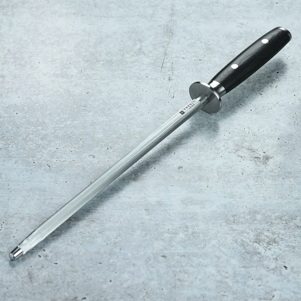 Мусат 250 мм серия RAN PLUS Yaxell 36680ВП - Фото 2 Мусат 250 мм серия RAN PLUS Yaxell 36680ВП