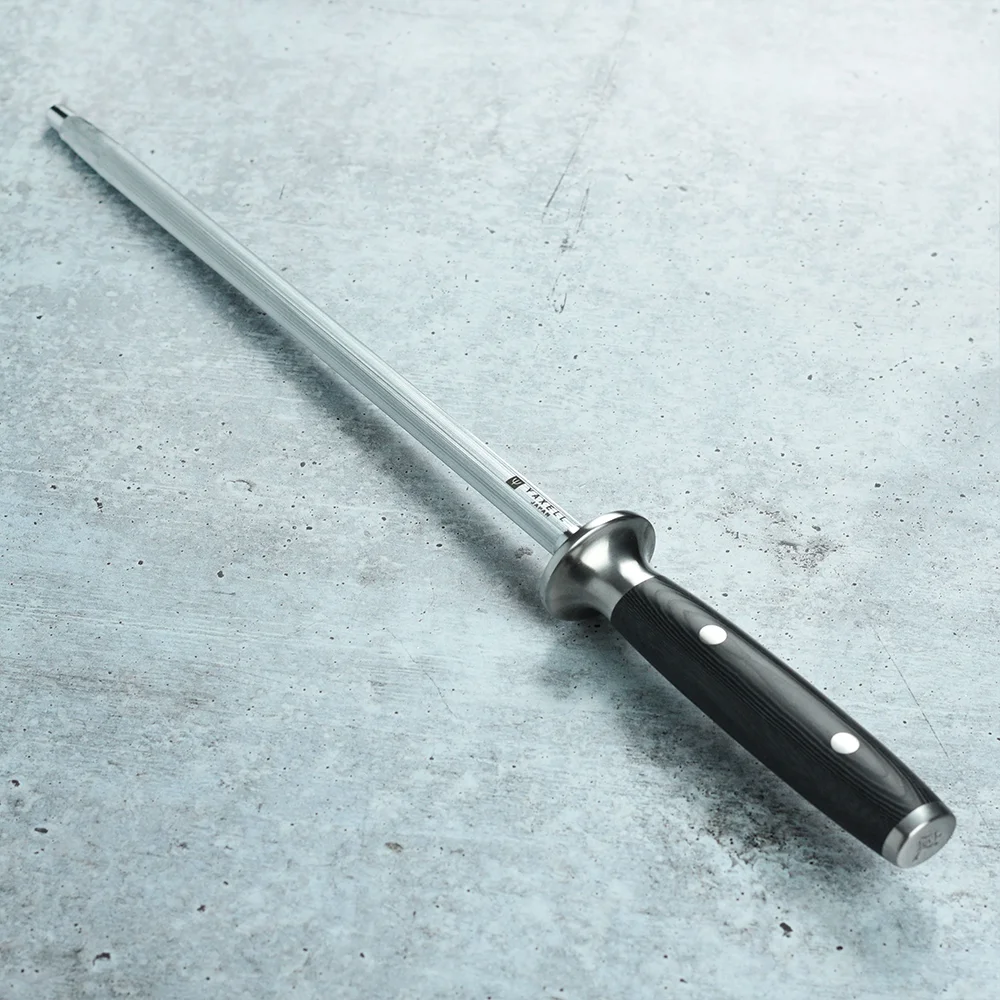 Мусат 250 мм серия RAN PLUS Yaxell 36680ВП - Фото 5 Мусат 250 мм серия RAN PLUS Yaxell 36680ВП