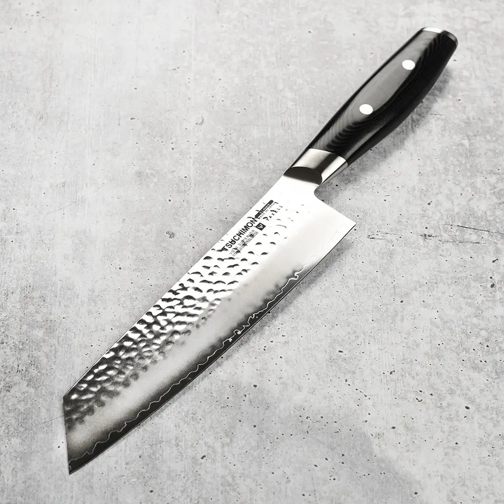 Ніж Кірітсуке 200 мм дамаська сталь, серія TSUCHIMON Yaxell 36734ВП - Фото 5 Ніж Кірітсуке 200 мм дамаська сталь, серія TSUCHIMON Yaxell 36734ВП