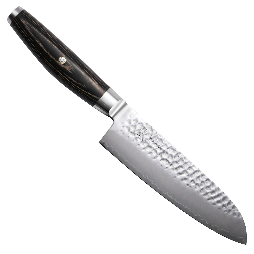 Ніж Сантоку 165 мм дамаська сталь, серія KETU Yaxell 34901 - Фото 1 Ніж Сантоку 165 мм дамаська сталь, серія KETU Yaxell 34901