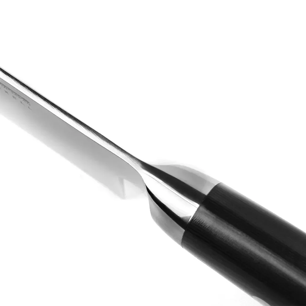 Кухарський шеф-ніж 200 мм дамаська сталь, серія GOU Yaxell 37000ВП - Фото 4 Кухарський шеф-ніж 200 мм дамаська сталь, серія GOU Yaxell 37000ВП