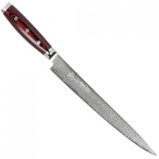 Ніж для нарізки 255 мм дамаська сталь, серія SUPER GOU Yaxell 37109ВП
