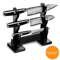 Набір ножів з 3-х предметів серія GOU YPSILON  Yaxell 37200-004