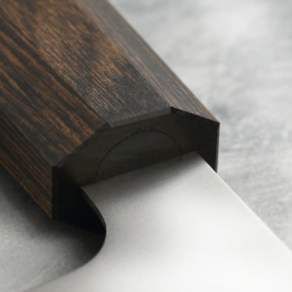 Ніж Сантоку 125 мм дамаська сталь, серія HANA Yaxell 34812 - Фото 9 Ніж Сантоку 125 мм дамаська сталь, серія HANA Yaxell 34812