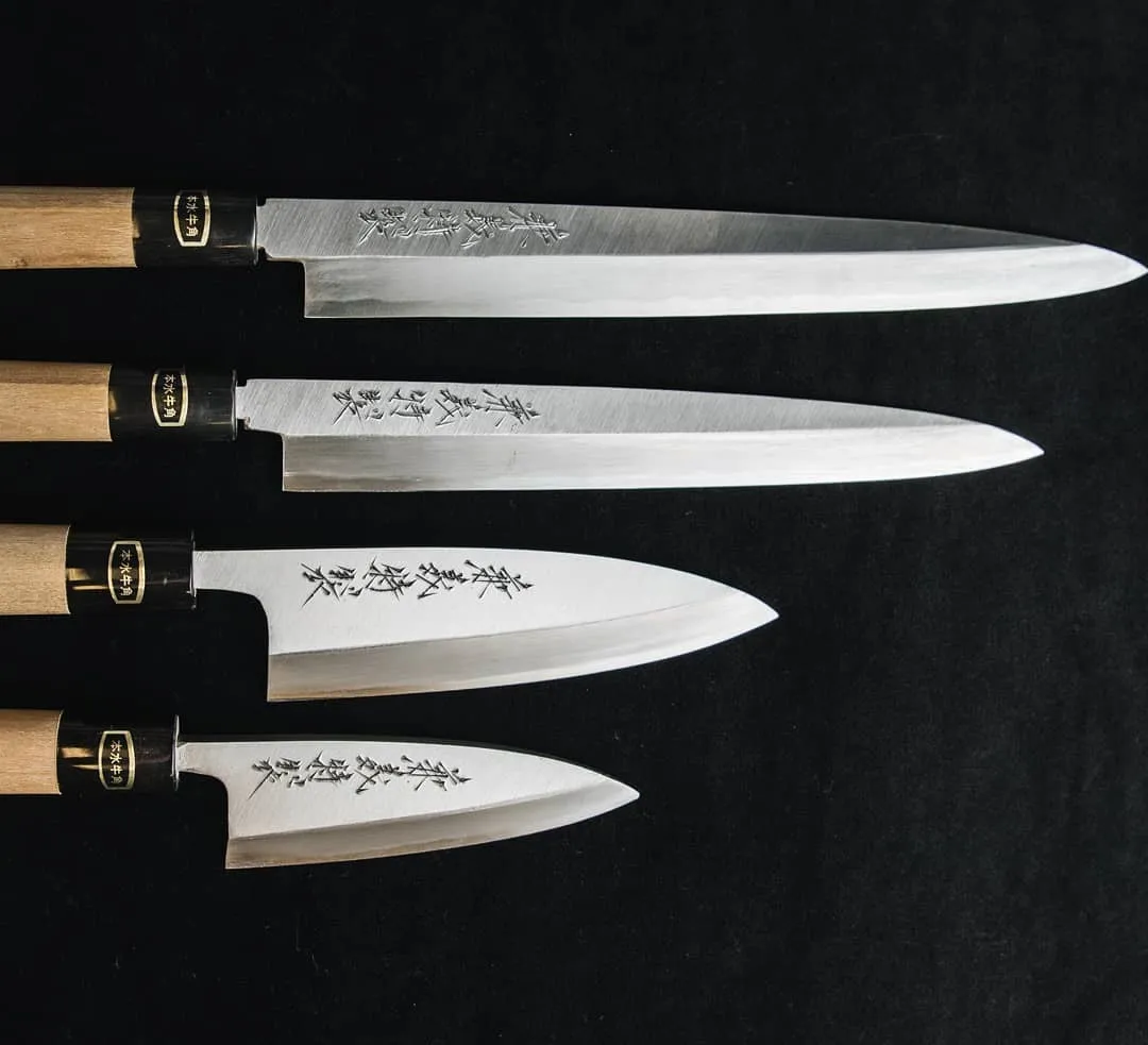 Ремонт та реставрація японських ножів із дамаської сталі