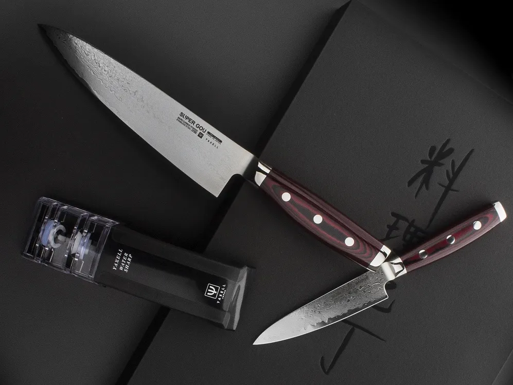 Вибір між японськими ножами Yaxell серії Gou та Super Gou