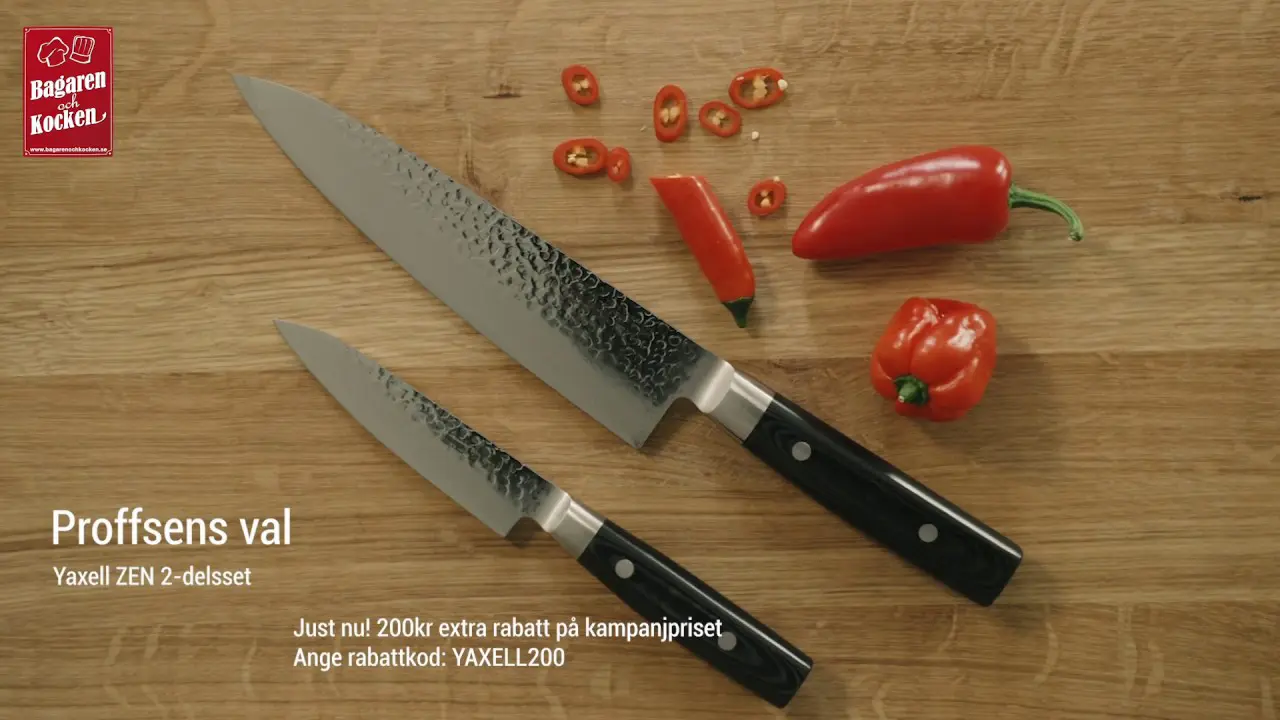 Зручність ножів Yaxell у процесі повсякденного приготування їжі