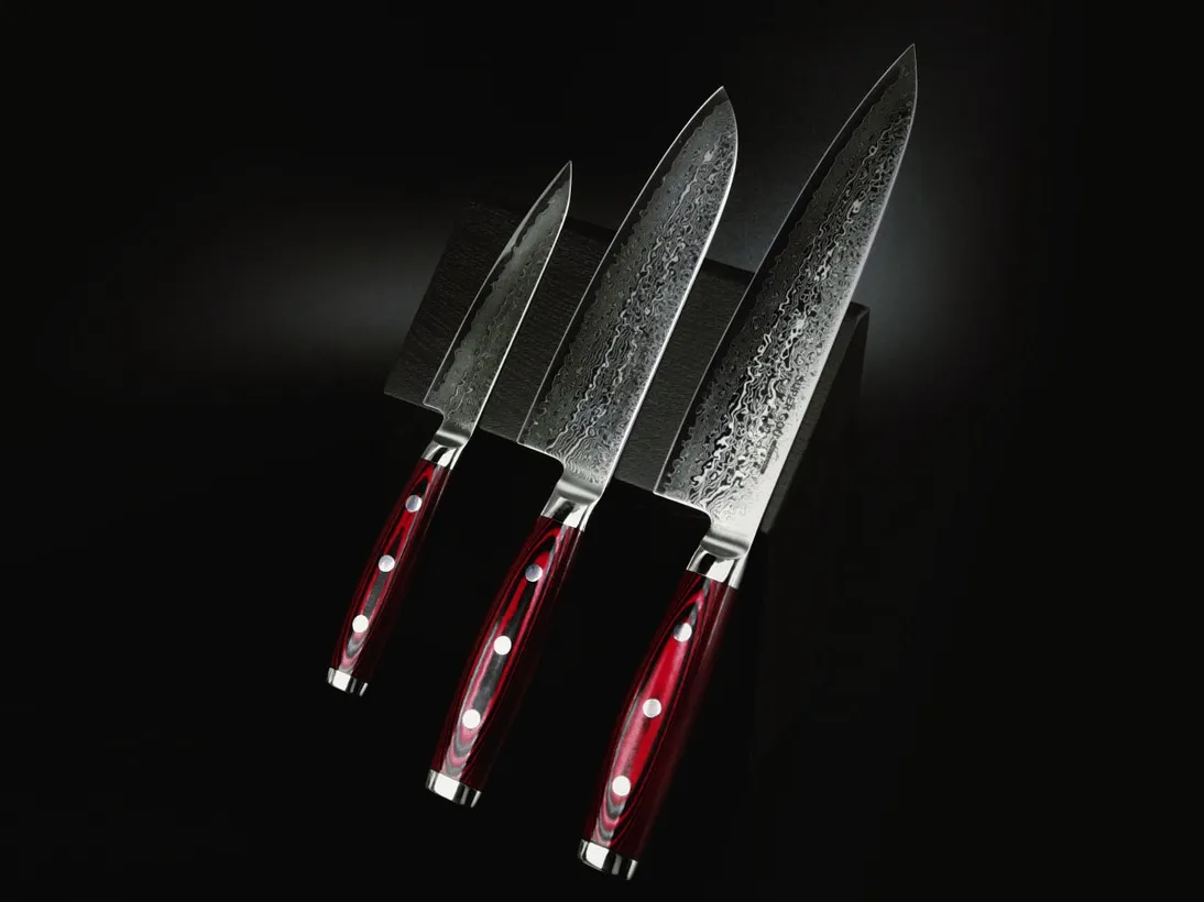 Різниця між японськими та європейськими кухонними ножами